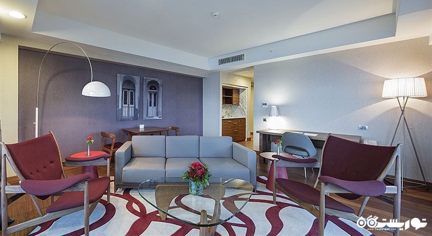 اتاق های هتل دابل تری هیلتون 